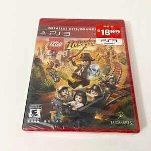 PS3 Lego Indiana Jones 2 The Adventure Continues Video Game Sealed